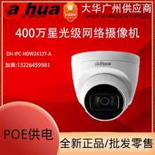 大华400万星光级网络半球DH-IPC-HDW2433T-A替DH-IPC-HDW2433C-A