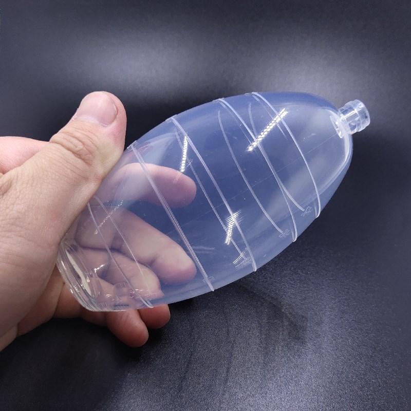 厂家定制开模医用硅胶产品 液态注射成型200ml硅胶负压球引流球