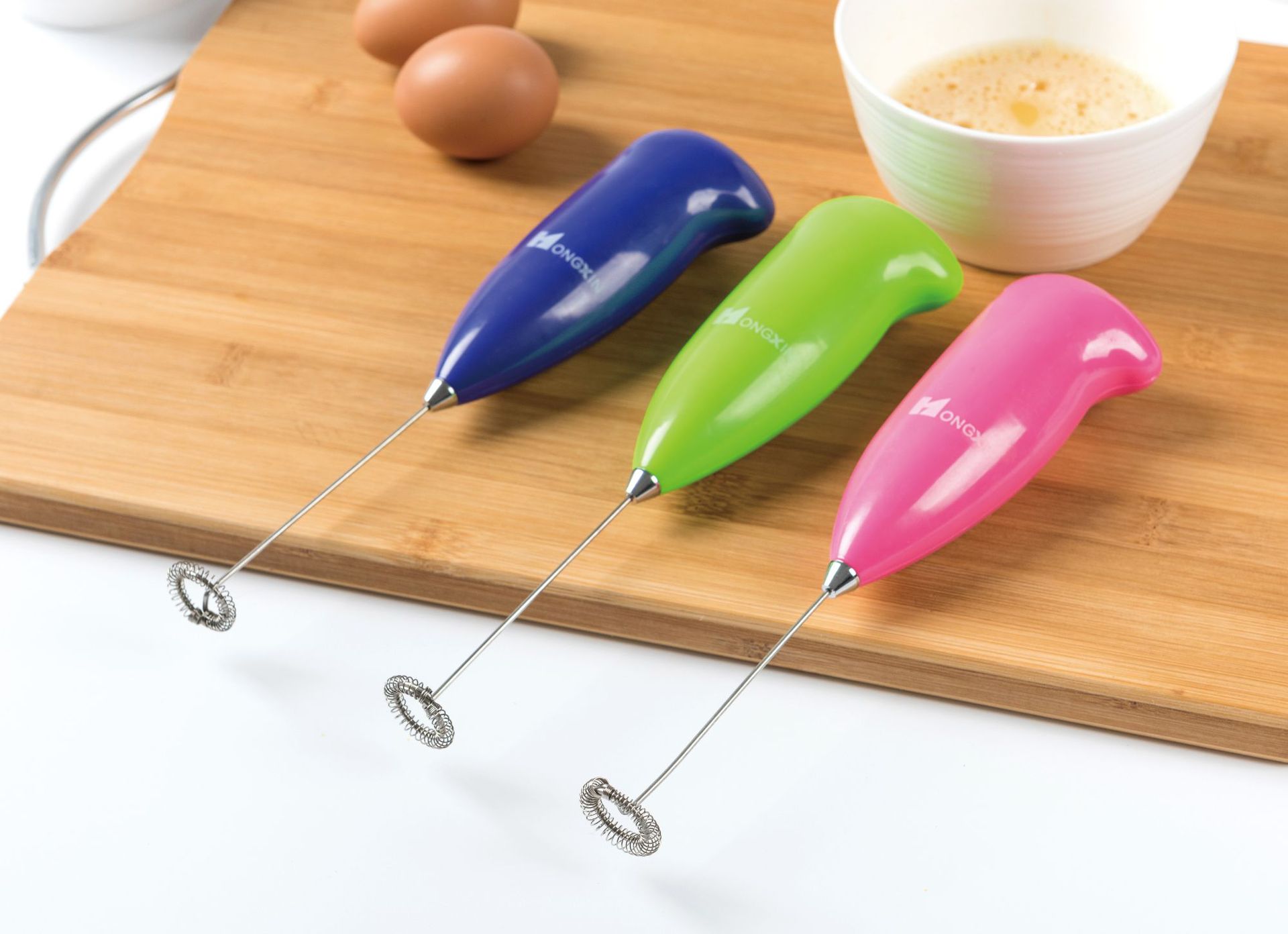 Cross-Mirror Handheld Electric Coffee Mini Egg Beater Creative Kitchen Small Tool Milk Frother Promotion One Piece Dropshipping