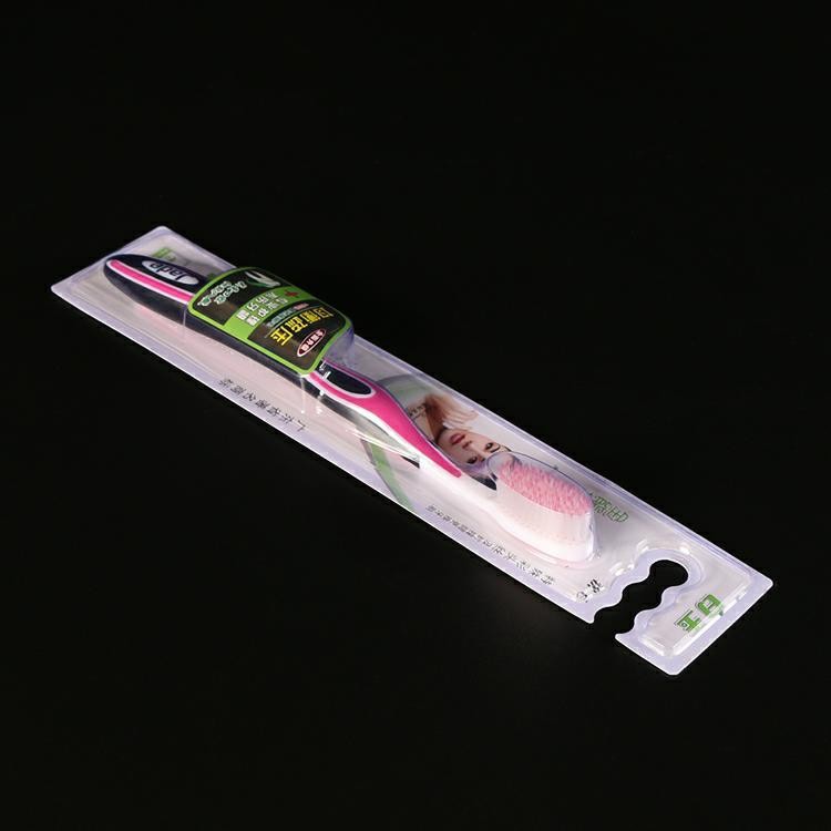 一次性牙刷吸塑产品 可定制多只 独立包装牙刷产品盒 吸塑包装