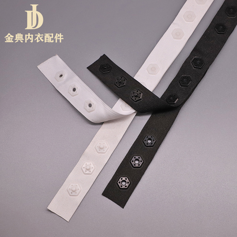 jindian underwear accessories buckle belt square cloth buckle belt snap buckle ribbon buckle clothing accessories are available in stock