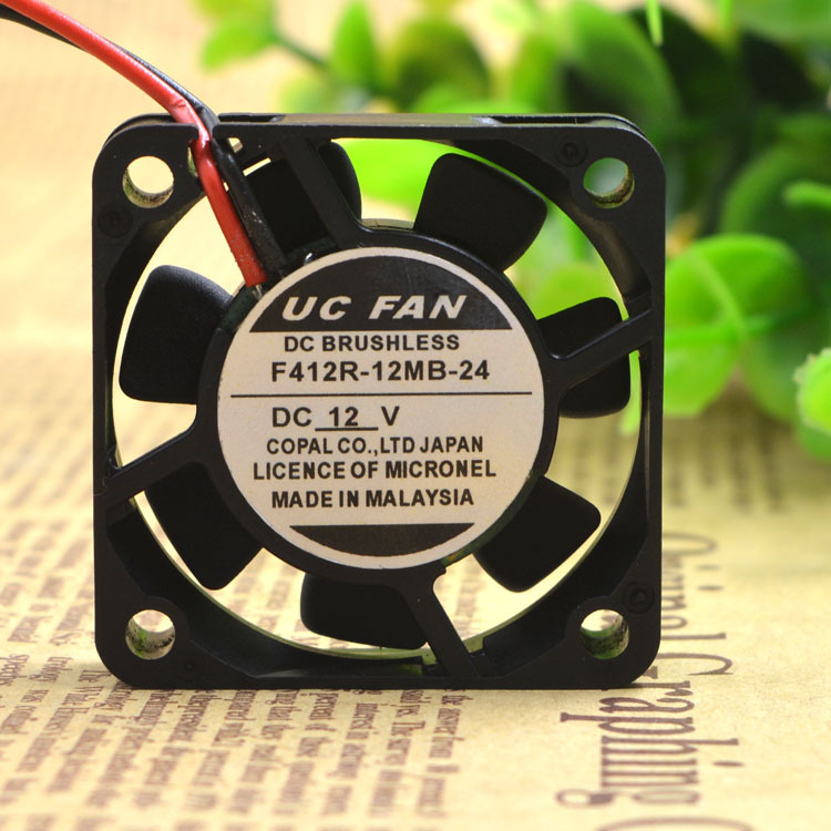 uc fan dc12v 4010 4cm 直流风扇 f412r-24mb-11 静音散热风扇