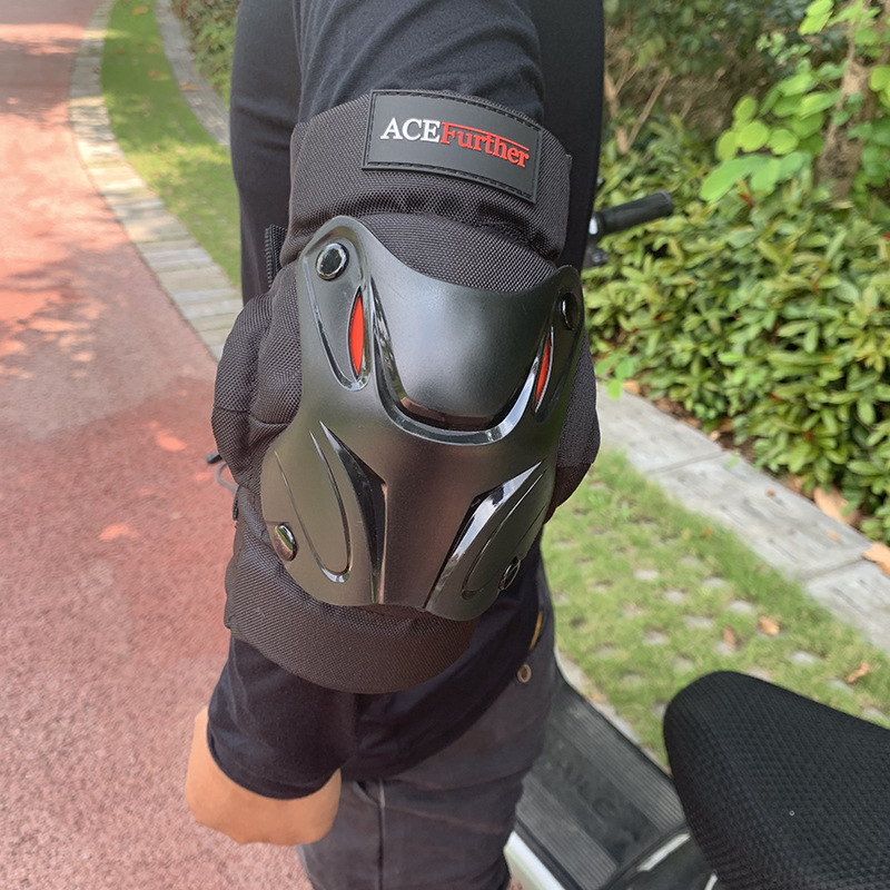 摩托车护肘两件套骑行防摔越野赛车防护护具电动车户外运动护膝