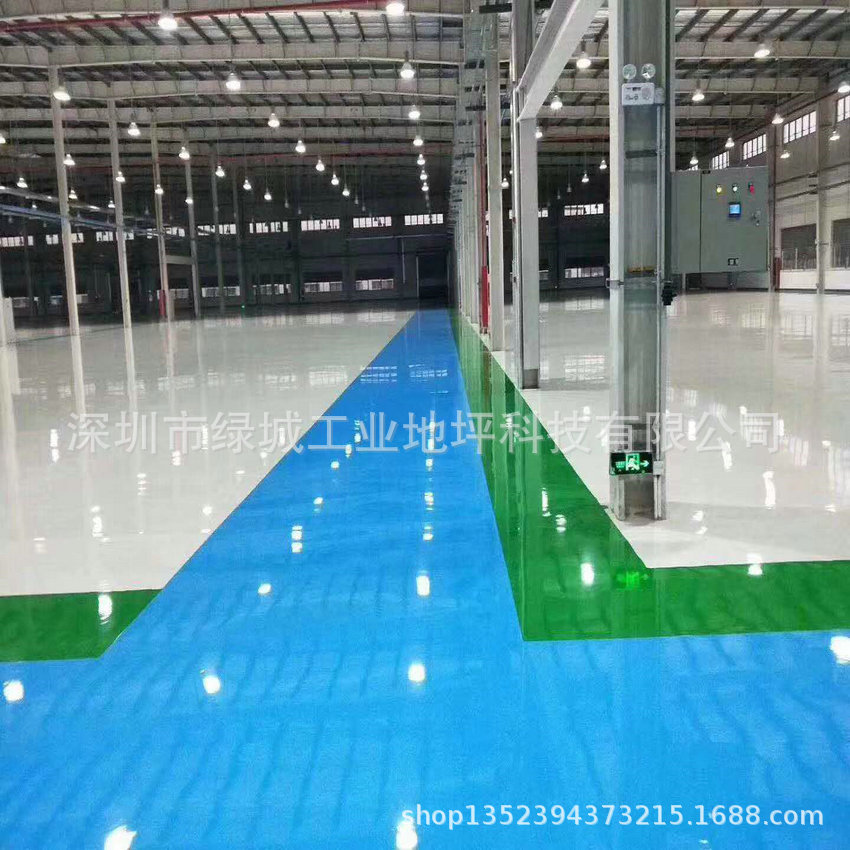 惠州环氧地坪漆环氧自流平厂房车间施工仓库防静电自流平地面漆