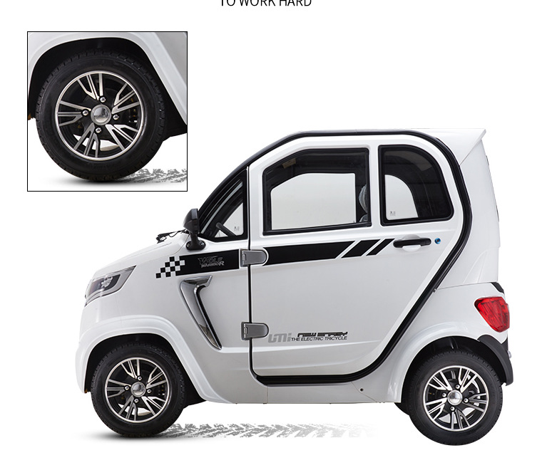 新款代步车 成人 老年助力四轮汽车 微型两门三座电动汽车-阿里巴巴