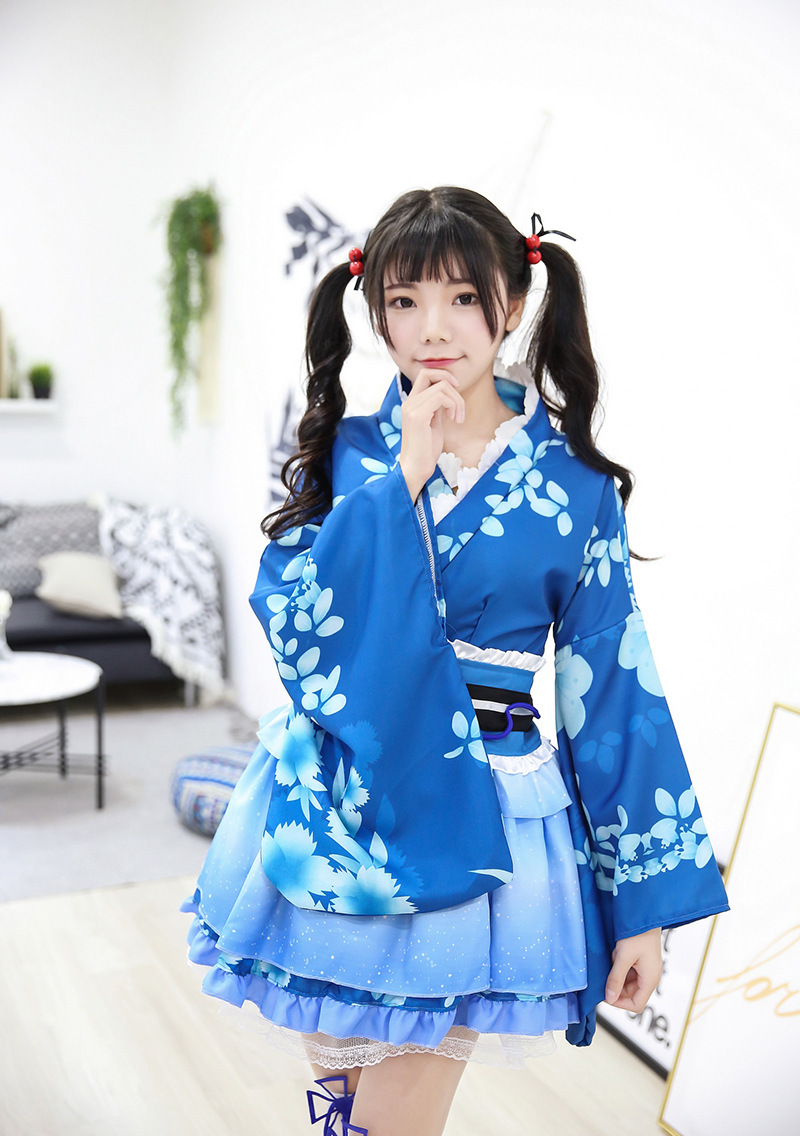 全员lovelive夏祭浴衣觉醒真姬海未果果和服改良 极乐净土宅舞