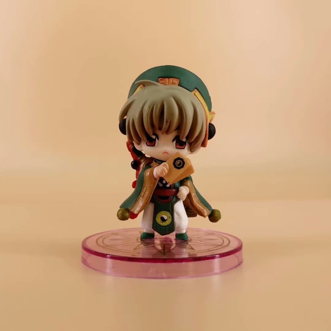 魔卡少女樱 百变小樱 木之本樱 小可知世小狼 q版公仔 盒蛋手办