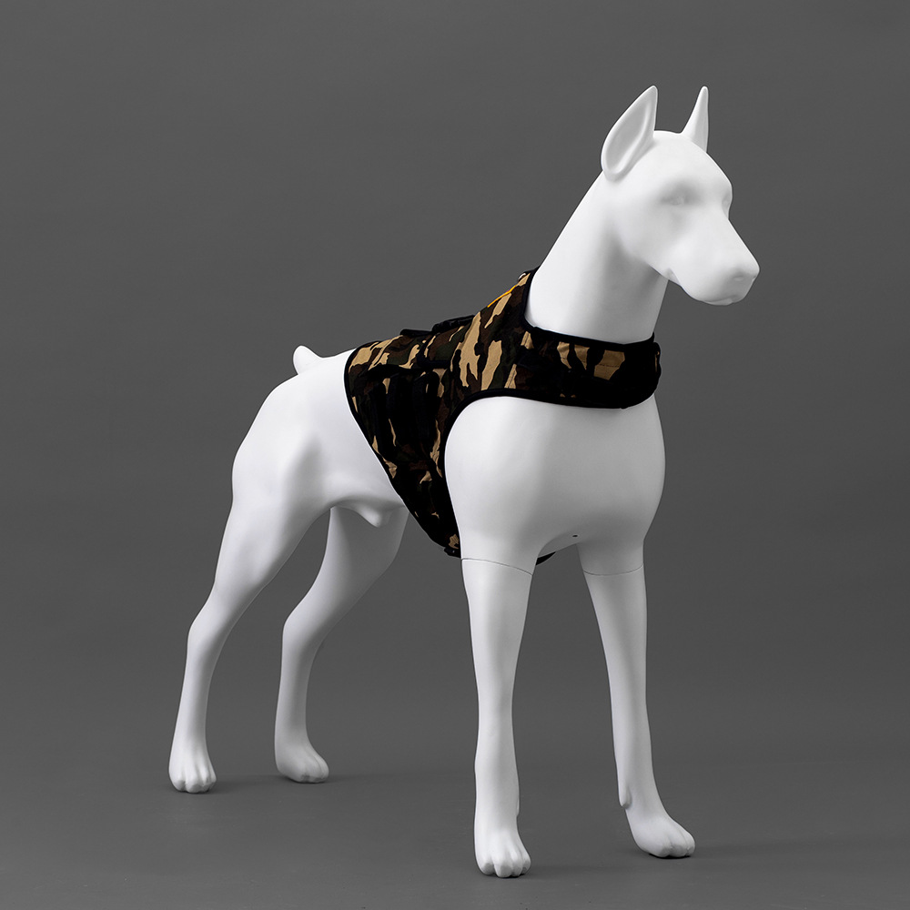 狗模特哑光服装道具模特狗白色杜宾犬玻璃钢可拆卸宠物模型展示大