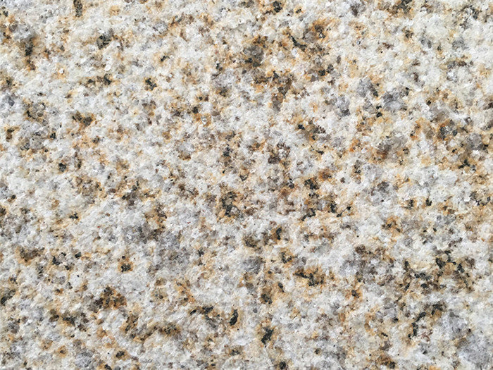 黄金麻火烧板天然黄色花岗岩石材定制黄金麻荔枝面