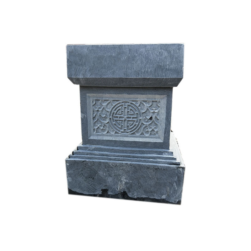 款式多样柱墩石柱脚石空心柱底庭院摆件底座四合院园林造景