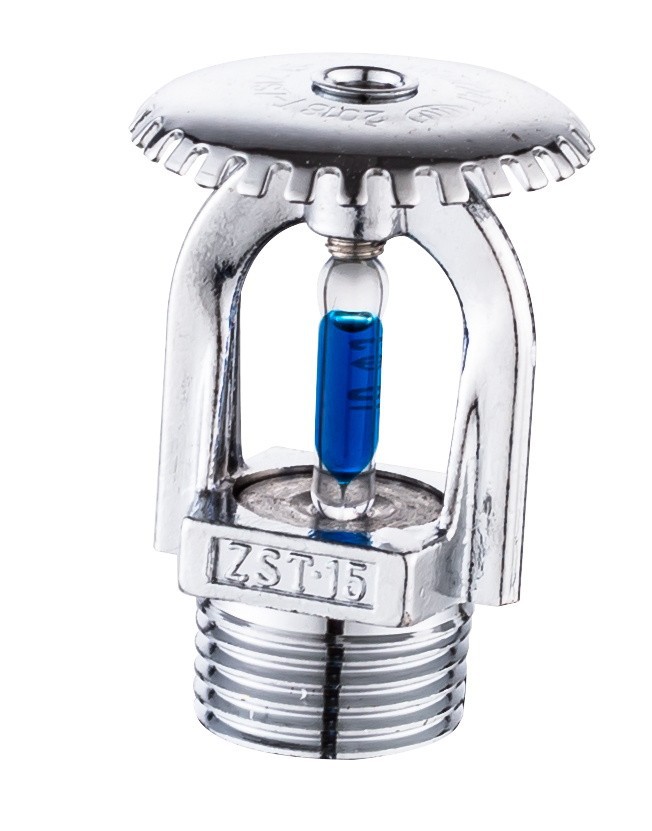 广渤182度消防喷头烟道喷淋头182℃高温消防下喷3c认证特殊场所用