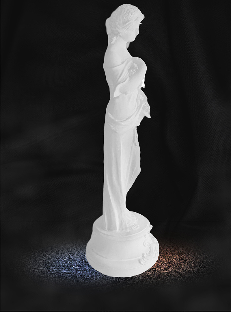 艺伯乐183cm秋神全身石膏像美术教具雕塑模型摆件