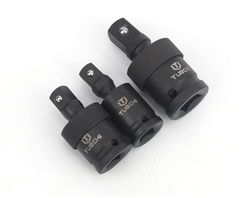 风炮万向节接头1寸气动套筒转接摇头1/2电动扳手旋转活接头转向头