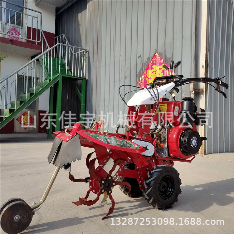 红薯种植培土机 草莓起垄机 手扶大葱大姜开沟机-阿里巴巴