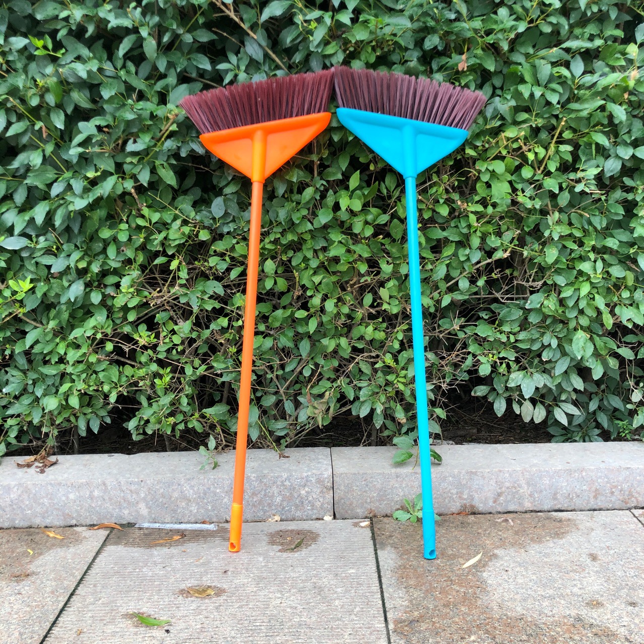 卫益升扫把金三角苕帚工厂车间专用老式加长手工小扫帚扫把饭店用