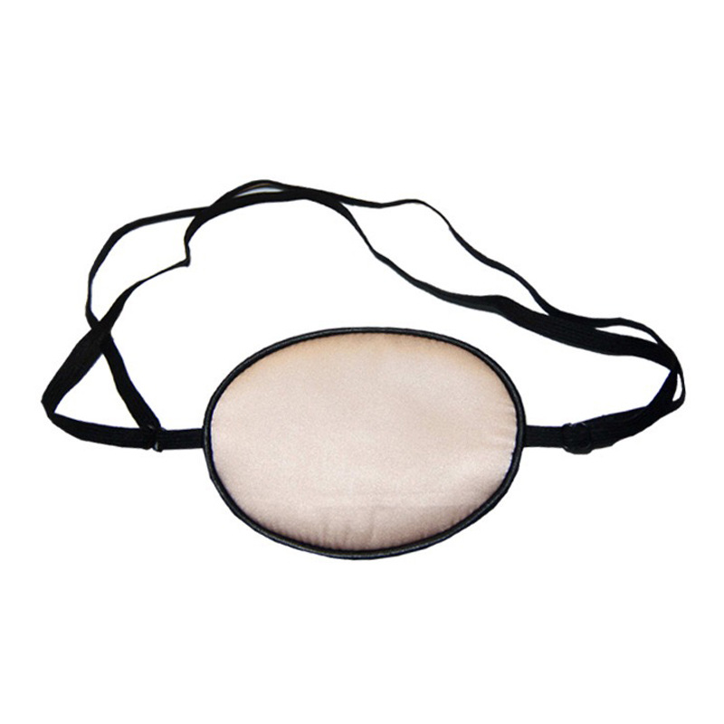 独眼龙双面真丝单眼眼罩护眼罩 桑蚕丝遮光眼睡眠眼罩可印logo