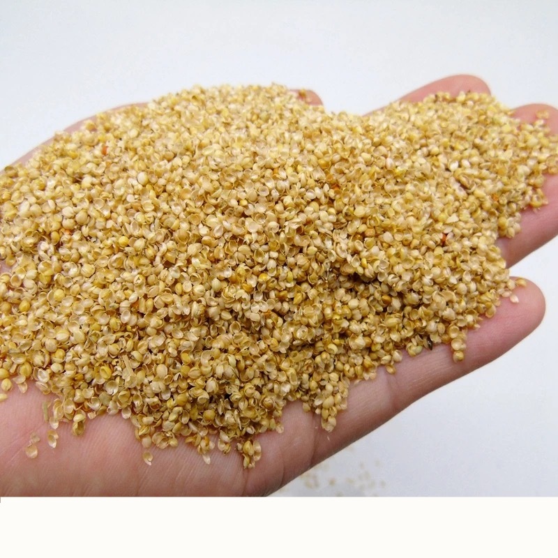 枕头填充物5斤散装小米壳批发展会枕套一对大号枕儿童枕芯套无尘