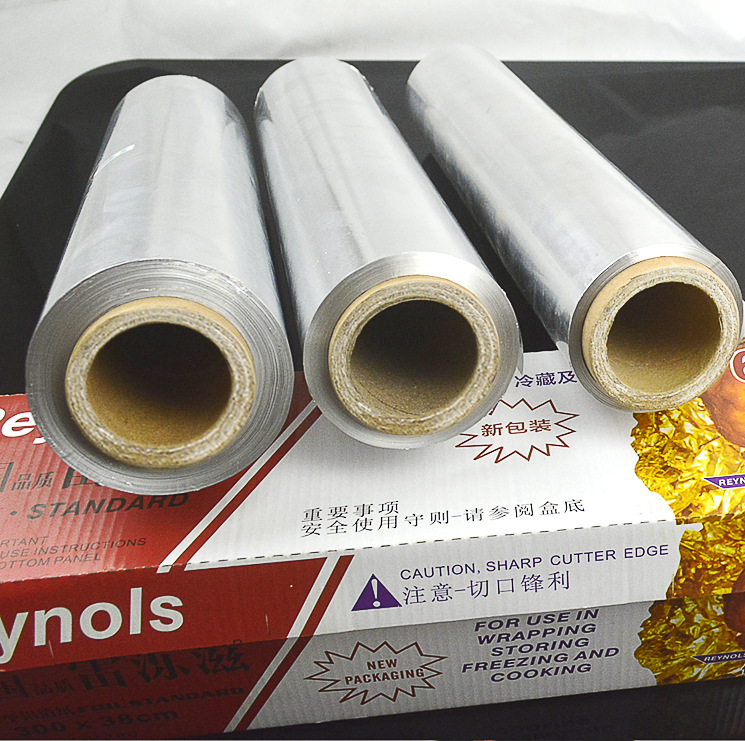 锡纸烧烤烘焙加厚613铝箔纸花甲粉窑鸡明火615大卷烤肉锡箔纸包邮