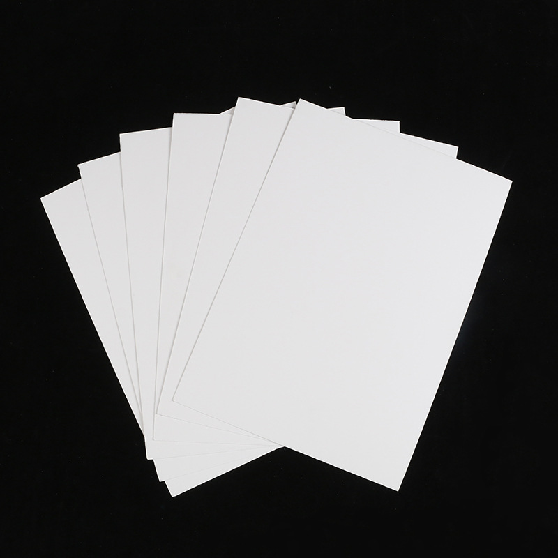 高松涂布白卡纸 包装纸素描纸手工纸 规格多样定制白卡纸加厚卡纸