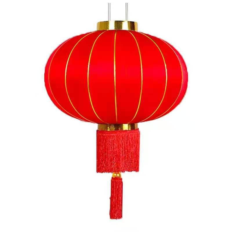 厂家销售铁口灯笼户外印字大灯笼植绒 绸布灯笼大红广告灯笼批发