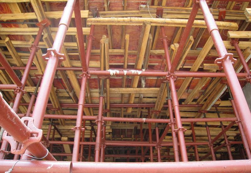 厂家供应轮扣式脚手架 新型直插式轮扣架