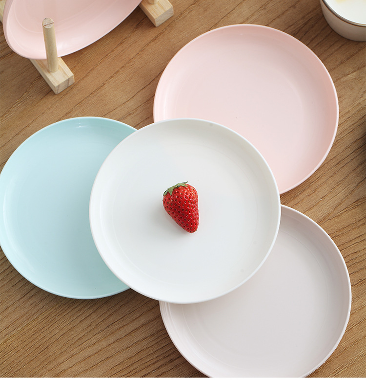 北欧5个装餐桌小盘子家用吐骨碟鱼骨头塑料创意小吃骨盘碟糖果盘