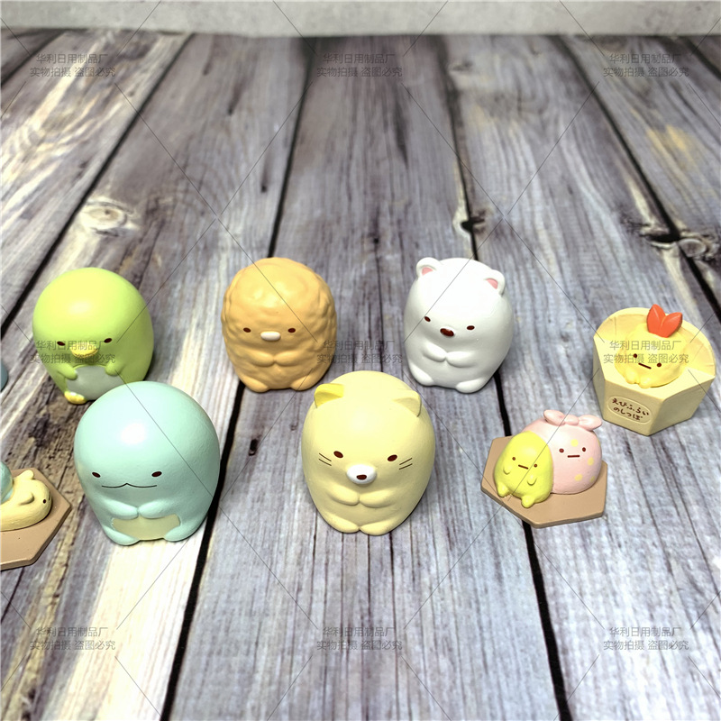 日本场景角落生物 叠叠乐 趣味层层叠游戏 10款盒装摆件