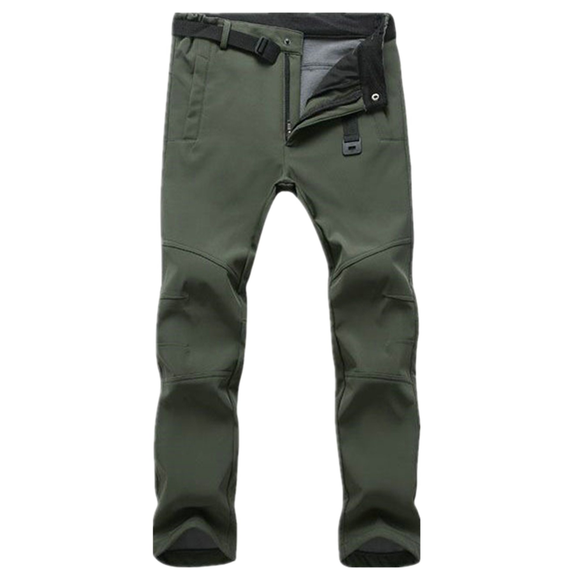 厂家直销男士冲锋裤抓绒软壳裤防污抗污保暖秋冬加厚登山裤男批发