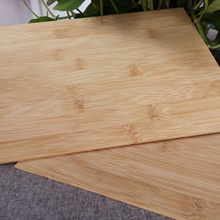 专业生产碳烤色平压竹板 咖啡色有节的竹子薄板材 滑板竹片可定做