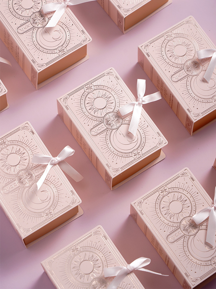 欧式ins风爱的魔法书创意结婚喜糖盒包装盒精美放烟糖果盒伴手礼