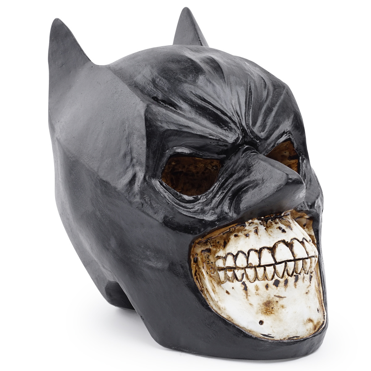 树脂骷髅头蝙蝠侠人体头骨医学模型摆件万圣节莫个性骷颅头动物