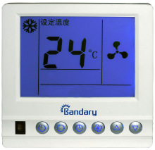 风机盘管温控器控制面板可接三线球阀中央空调温控器线控器