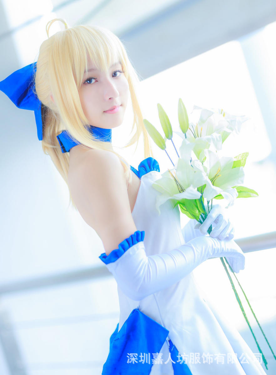 fate/zero 型月10周年cosplay saber lily 塞巴莉莉