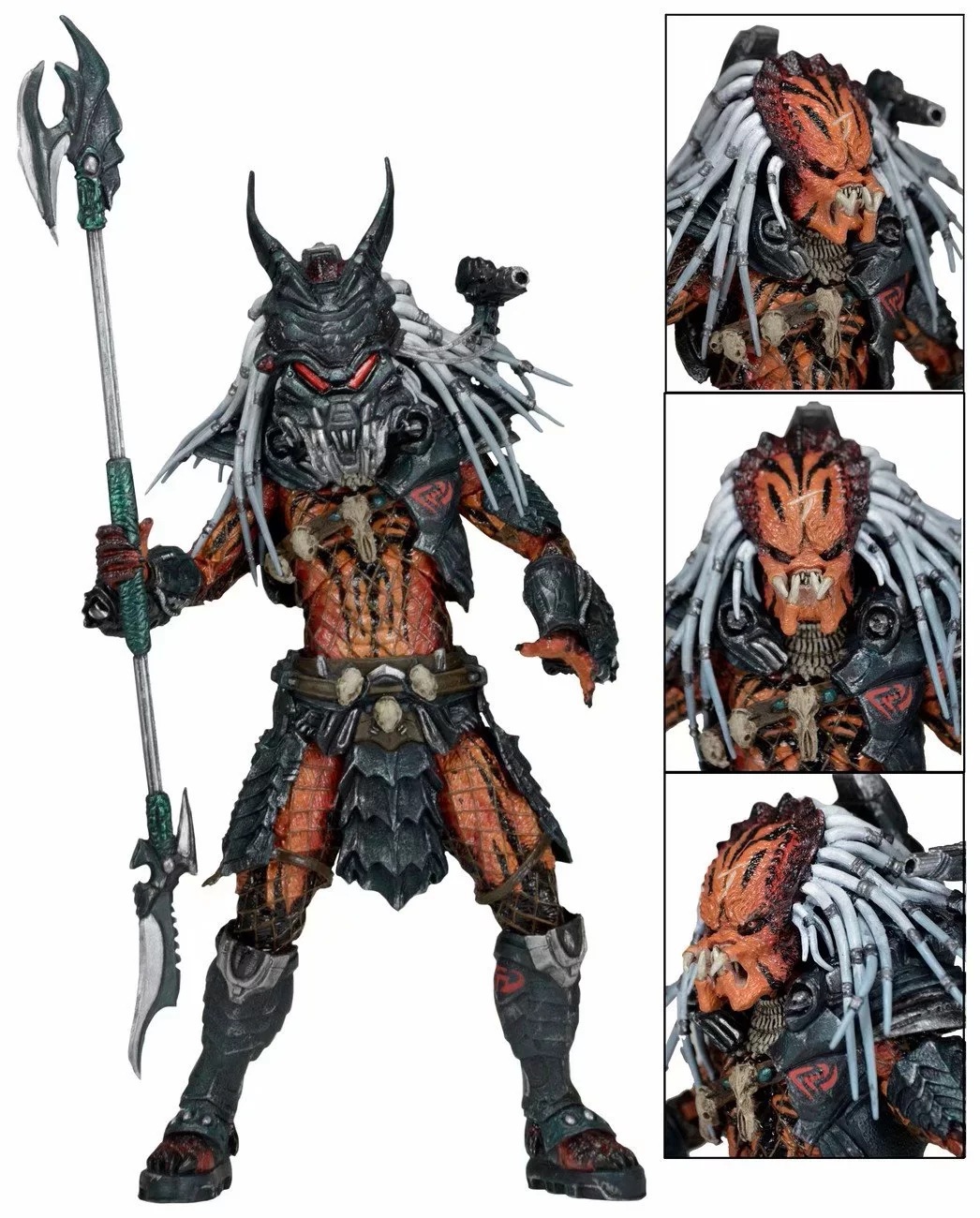 neca 铁血战士 predator 氏族长首领可动怪物掠夺者手办