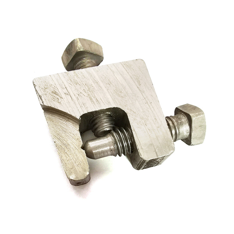 高强度五金u型铝座 专业生产老虎卡固定虎口卡 非标定制加工