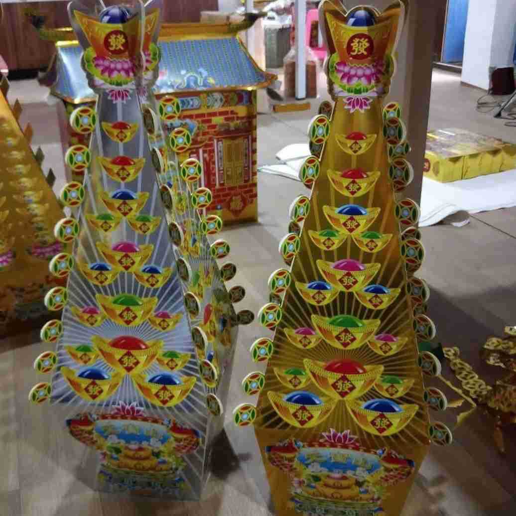 殡葬用品,新款纸制金银斗,祭祀用品-阿里巴巴