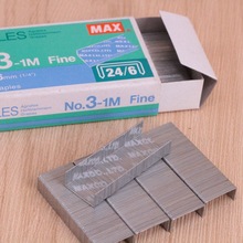 50盒包邮 日本MAX美克司No.3-1M 24/6订书针 统一12号订书钉