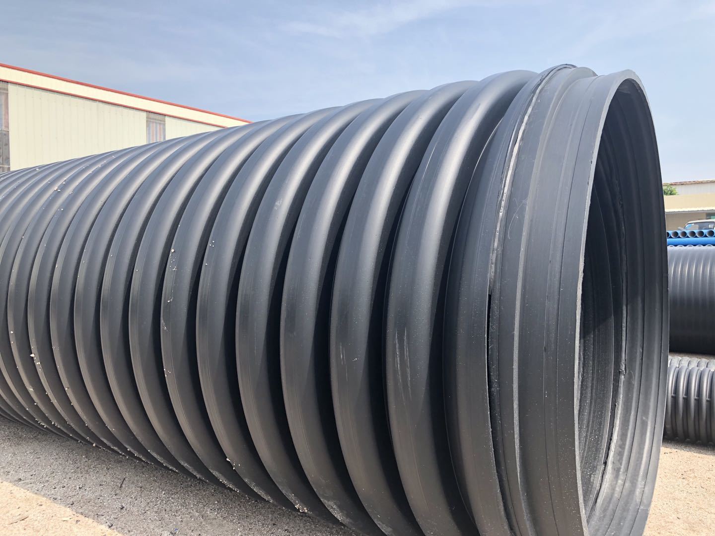 胜达管业 揭阳 内肋聚乙烯(pe)螺旋波纹管