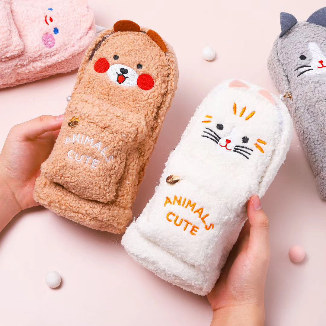 moko 可爱动物书包笔袋mk-5078