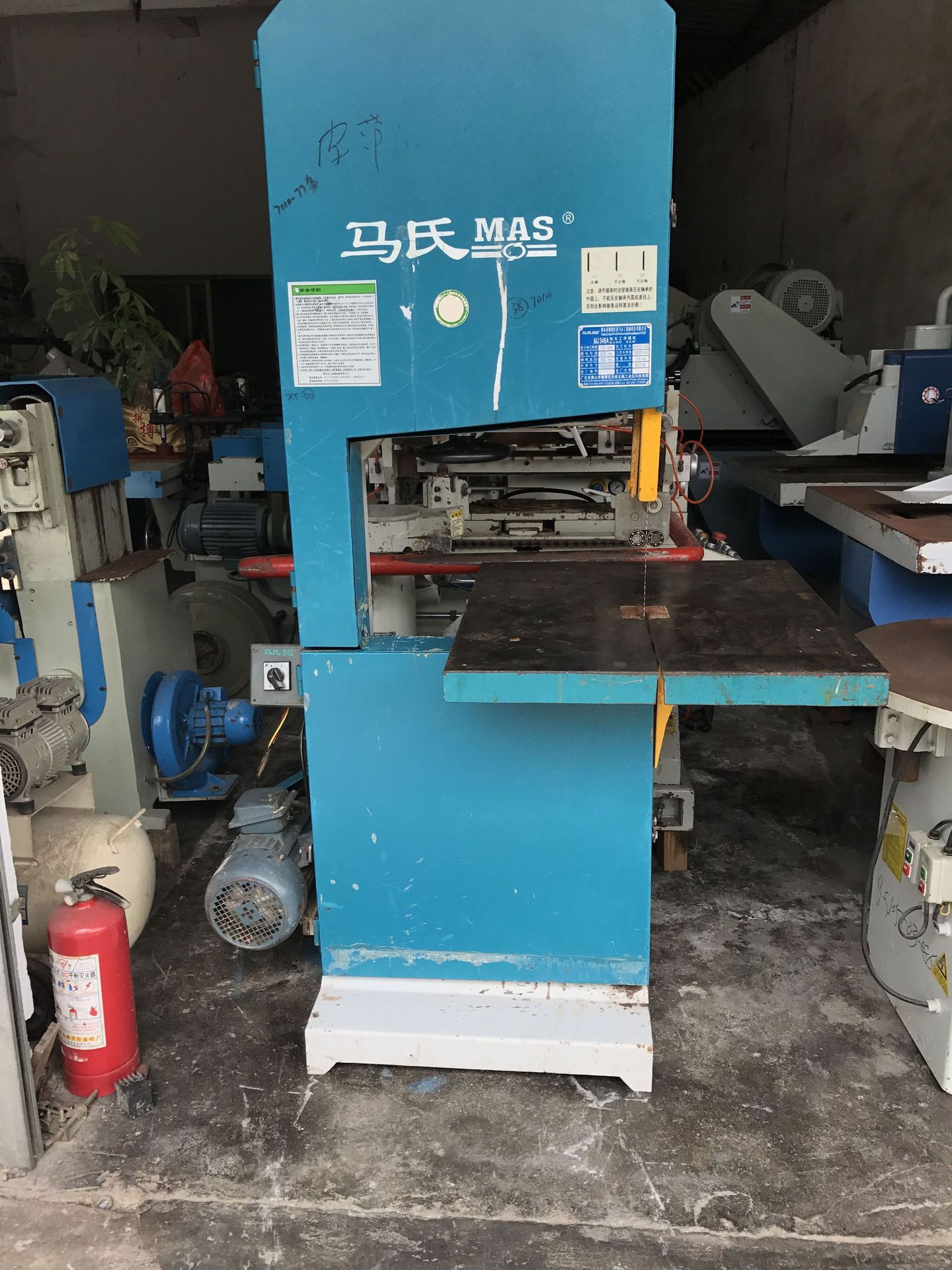 马氏广东二手jm346a带锯