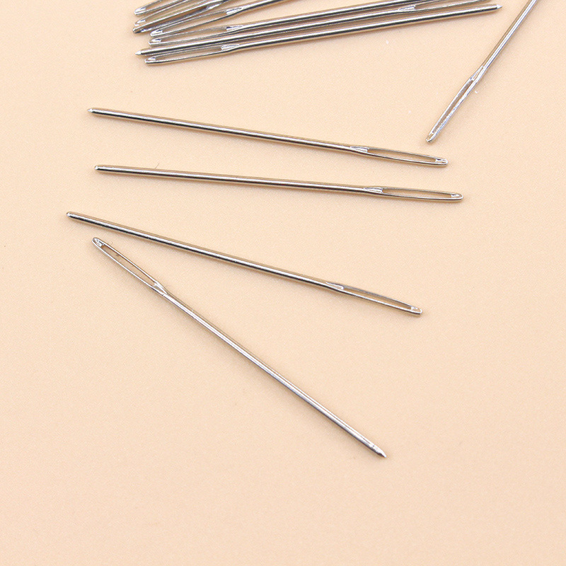 十字绣工具厂家批发直供22#银尾绣针刺绣苏绣diy引线针钢针