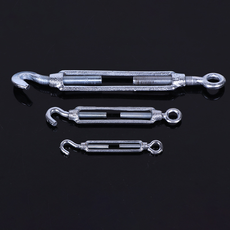 co型镀锌玛钢花兰螺丝 花篮螺栓批发 紧线器索具拉紧器花兰螺丝