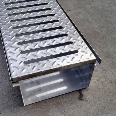 供应不锈钢排水沟 厨房不锈钢排水沟 地盖板排水槽 可来图加工