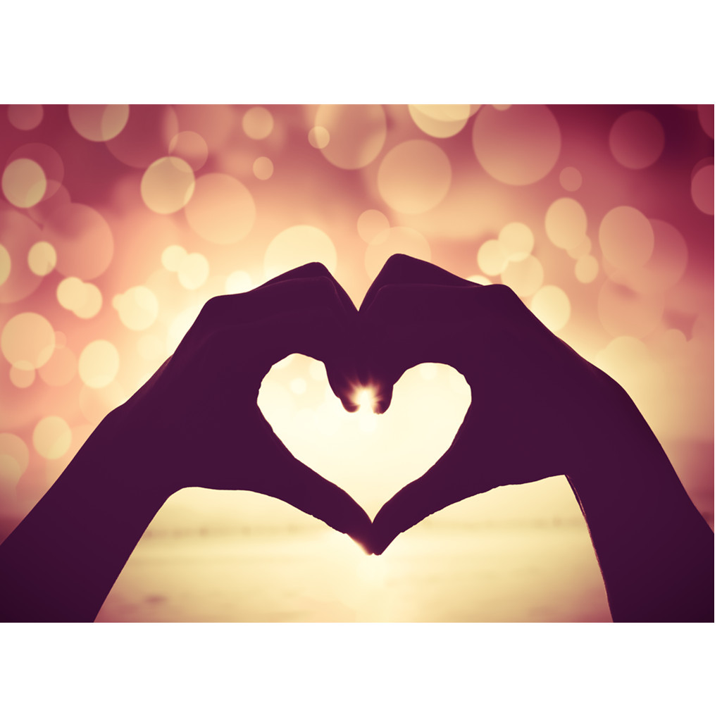 外贸5d钻石画 手比爱心 满钻绣 装饰挂画 新款图片厂家定做批发