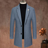 Autumn and winter man woolen coat Lapel Mid length version Herringbone Fur overcoat Self cultivation wool overcoat Woollen cloth coat Autumn and winter man woolen coat Lapel Mid length version Herringbone Fur overcoat Self cultivation wool overcoat Woollen cloth coat
