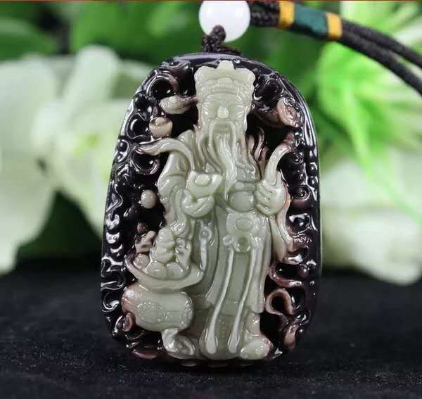 贵州玉石紫袍玉手把件  财神手把件玉石把玩批发