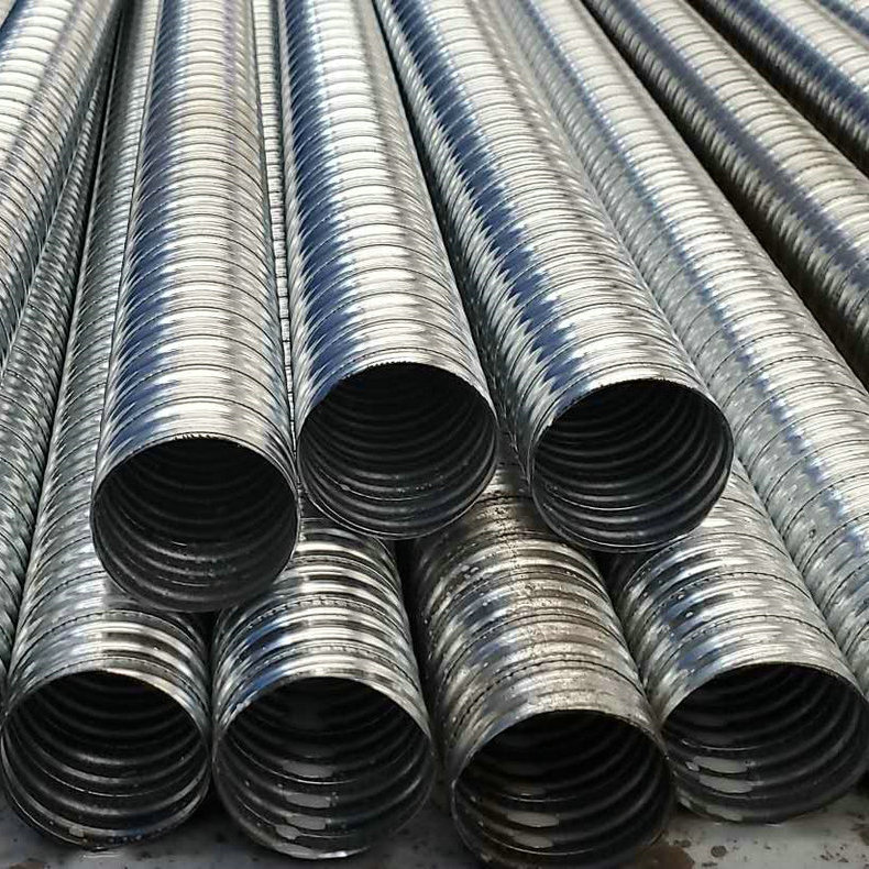 穿线套管波纹管黑色灰色蛇皮管预应力金属波纹管