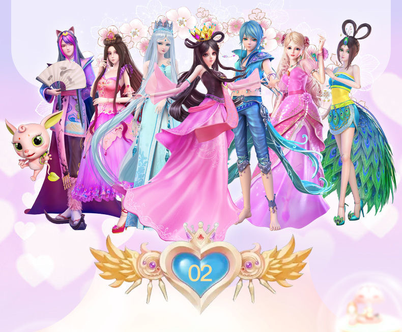 第二代叶罗丽盲盒手办精灵梦冰灵公主娃娃白光莹玩偶扭蛋音乐盒