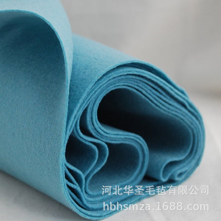acrylicfelt亚克力毛粘布聚丙烯腈纶不织布彩色pan腈纶软毛毡