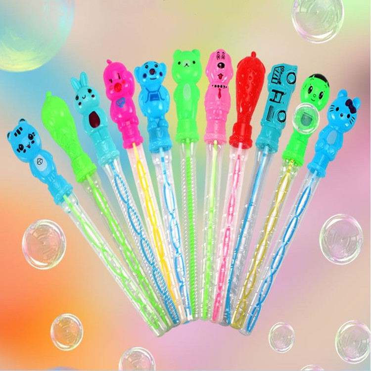 大号卡通泡泡棒儿童地推玩具广场户外38cm吹泡泡水摆摊货源批发